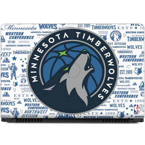 NBA Minnesota Timberwolves Historic Blast Dell Inspiron Skin